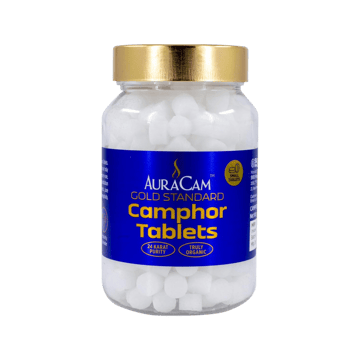 Gold Standard Camphor / Kapur Tablets by AuraCam
