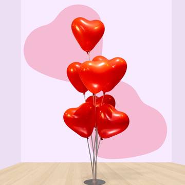 Heart Balloons by Party Propz