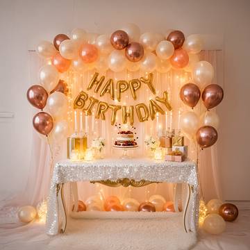 Happy Birthday Foil Balloons by Litt