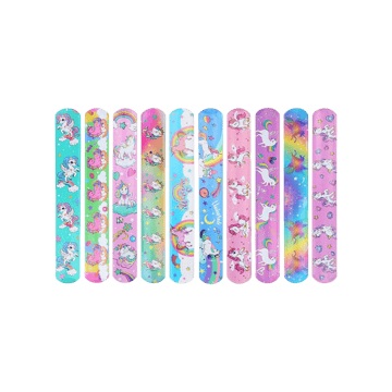 Unicorn Theme Slap Band for Return Gifts Party Propz