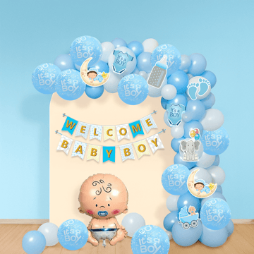 Welcome Baby Boy Decoration Kit by Party Propz