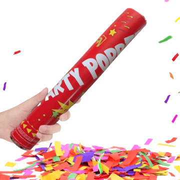 Confetti Party Poppers (Multicolor) Party Propz