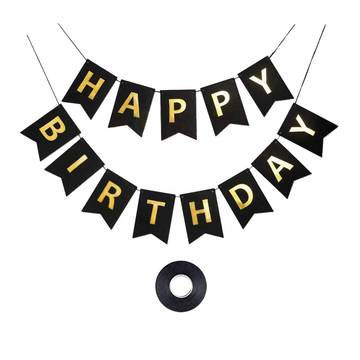 Happy Birthday Banner (30'' & 60") by Party Propz