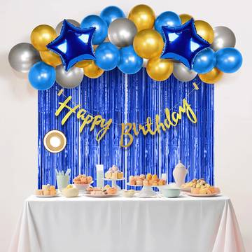 Blue Theme Decoration Kit Party Propz