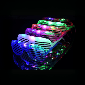 LED Light-Up Party Goggles by Shimmers