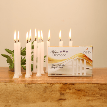 Stick Candle (White) by Auradecor