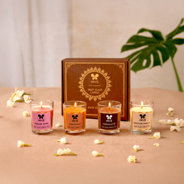 Shot Glass Scented Candle (Multicolor) by IRIS