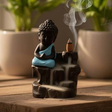 Buddha Dhoop Cone Holder by Chandar