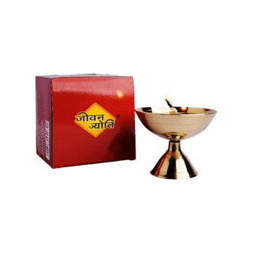 Brass Piyali Diya by Jeevan Jyoti