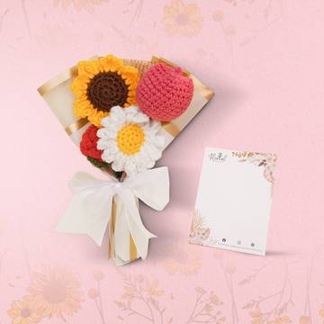 Floreal Crochet Mini flower Bouquet