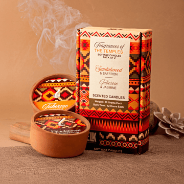 Scented Candle (Fragrances of The Temples) By HyperFoods