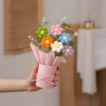 7Stars Crochet Flower Bouquet