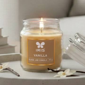 Yankee Jar Candle (Vanilla, Beige) by IRIS