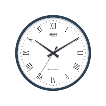 Ajanta Quartz Wall Clock (Blue)