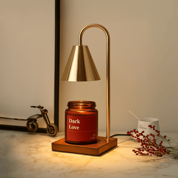 Aroma Lamp (Dark Love) Candle Wax Warmer with Candle Auradecor