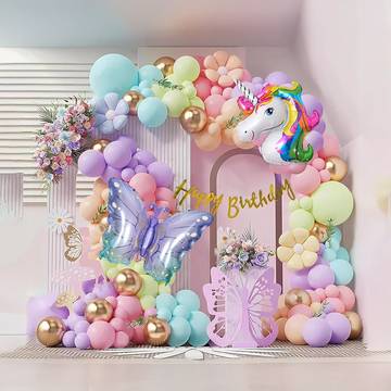 Butterfly Theme Birthday Decoration Kit for Girls by SpecialYou