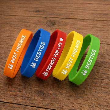 Silicon Friendship Band (Multicolor) - Quace