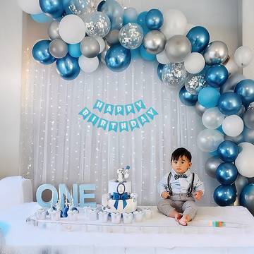 Blue Theme Birthday Decoration Kit by SpecialYou