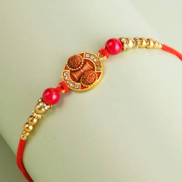 Rudraksha Rakhi by Shree Rakhi