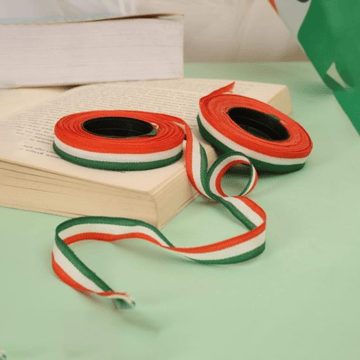 Indian National Flag Ribbon Roll (Tricolour) - JARS Collections