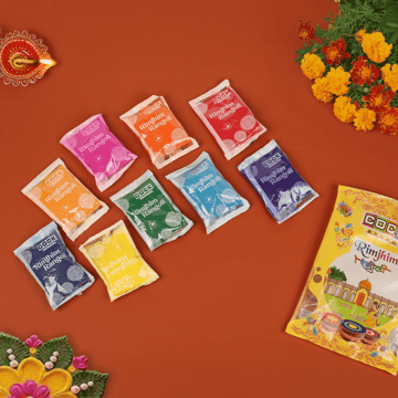 Rimjhim Rangoli Colors (Multicolour) - Cock
