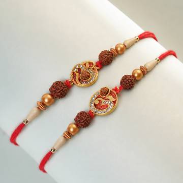 Om Rakhi Set by Shree Rakhi