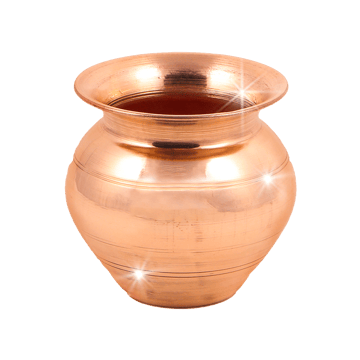 Copper Kalash / Lota by Shubhkart