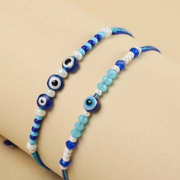 Evil Eye Design Rakhi Set by Shree Rakhi