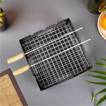 Homez it Barbeque Griller Set (Black)