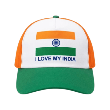 I Love My India Cap (Tricolour) - JARS Collections
