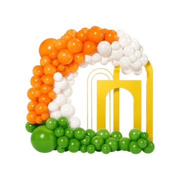 Independence Day Special Balloons (Tricolour) - Party Propz