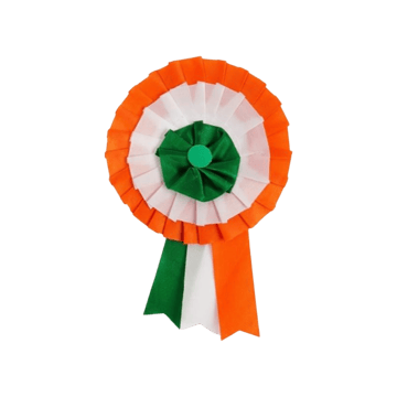 Indian Flag Ribbon Badge (Multicolor) - JARS Collections