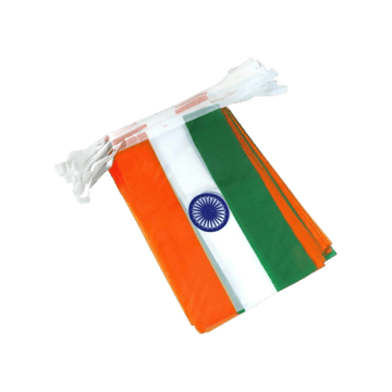 Indian National Flag Bunting (Tricolour) - JARS Collections