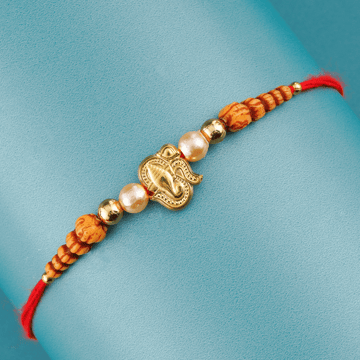 Om Lord Ganesh Design Rakhi by Shree Rakhi