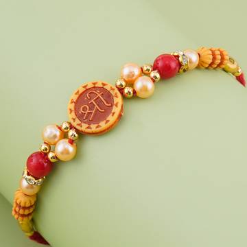 Shree Design Beaded Rakhi by Shree Rakhi