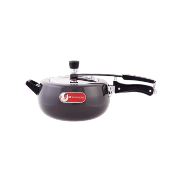 Wonderchef Taurus Hard Anodized Pressure Cooker (Aluminium)