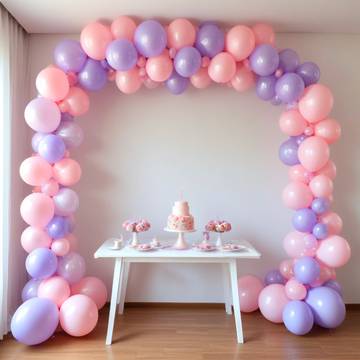 Pastel Balloons (Pink & Purple) Party Propz