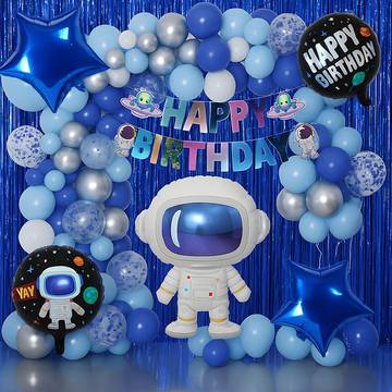 Space Theme Birthday Decoration Kit by Groovydudz
