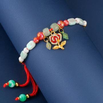 Beaded Lumba Rakhi by The Stone Aisle