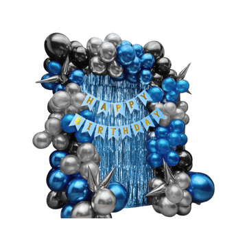 Birthday Decoration Kit (Blue) by Just Party