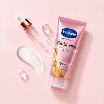 Vaseline Gluta Hya Dewy Radiance Serum Body Lotion
