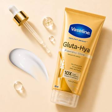 Vaseline Gluta-Hya Flawless Glow Serum-In Body Lotion