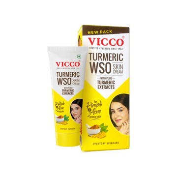 Vicco Turmeric - WSO Skin Treatment Cream for Pimple & Acne Relief