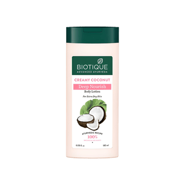 Biotique Creamy Coconut Deep Nourish Body Lotion