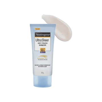 Neutrogena Ultra Sheer Sunscreen (SPF 50+)