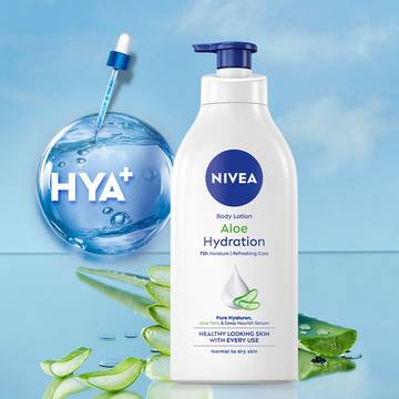 Nivea Aloe Hydration Normal Skin Body Lotion (600 ml)