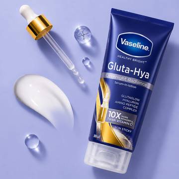 Vaseline Gluta Hya Overnight Radiance Serum Body Lotion