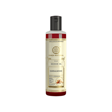 Khadi Natural Sandalwood Massage Body Oil