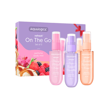 Aqualogica Refresh On-the-Go Perfume Fragrance Mist Gift Set