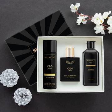 Bella Vita Organic CEO Man Black Edition Gift Set